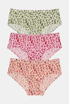 Rosaline Pure Cotton Full Coverage Bold Smears Brief (Pack of 3) — thumbnail 5